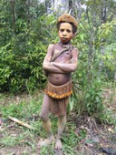 Papua Nová Guinea – kmen Huli – Tari